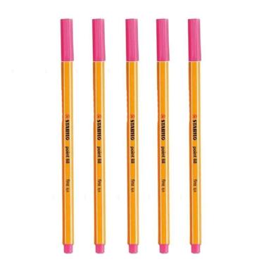 Imagem de Caneta Fineliner 0.4mm Point 88-56 5 Unidades - Stabilo