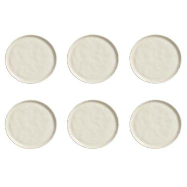 Imagem de Conjunto de Pratos de Sobremesa 06 Peças Linhas Clay Porto Brasil