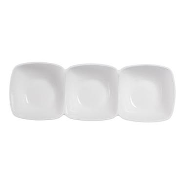 Imagem de Petisqueira Blanc com 3 divisórias New bone -L Hermitage - L'Hermitage