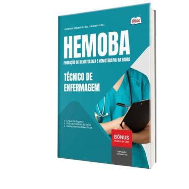 Imagem de Apostila HEMOBA - Técnico de Enfermagem - Apostilas Opção