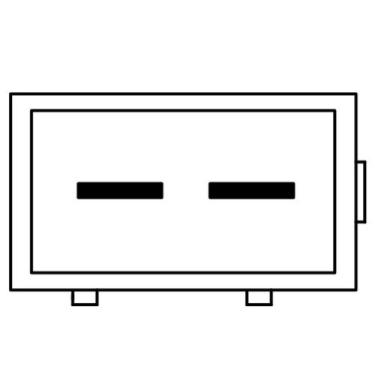 Imagem de BOMBA DAGUA PARABRISA para VW/ GM/ FIAT 12V BOMBA DUPLA PLUG - MARILIA