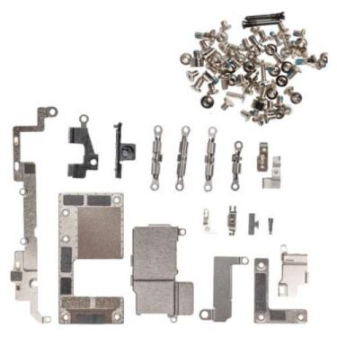 Imagem de Kit Placa Metálica Interna iPhone 11 Blindagem + Parafusos - 7318.15.0