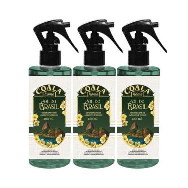 Imagem de Kit 3 Odorizantes Coala Sol do Brasil 260ml Spray Ambiente e Tecidos P