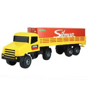 Imagem de Brinquedo Caminhão Strada Trucks Transcargo - Silmar Brinquedos