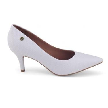 Imagem de Sapato Feminino Vizzano Scarpin 1185.702 Casual, 38, Branco