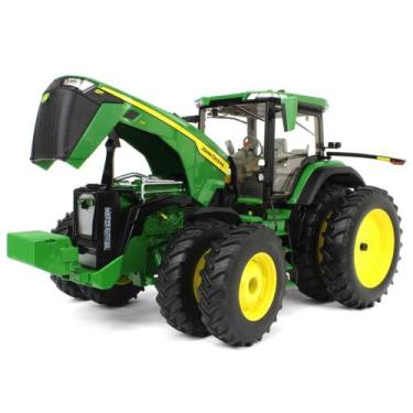 Imagem de Trator John Deere 8R 310 Rodados Duplos - Escala 1:16 ERTL, Verde