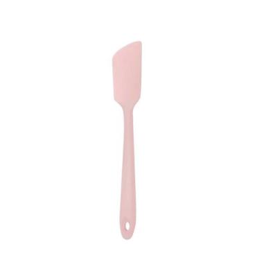 Imagem de Espatula Reta Silicone Pao Duro Rosa 1un - WECK