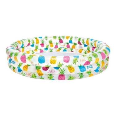 Imagem de Piscina Infantil Abacaxi  Inflável 1.32m X 28cm - 248 litros da Intex 