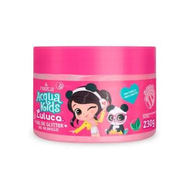 Imagem de Gel Cabelo Infantil Acqua Kids Glitter 230g Luluca - Nacza