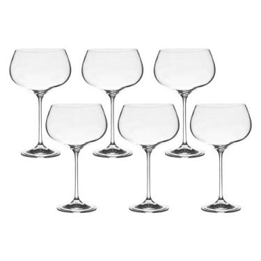 Imagem de Taça de Cristal Bohemia 500 ml Megan 6 Peças - Bohemia Crystal