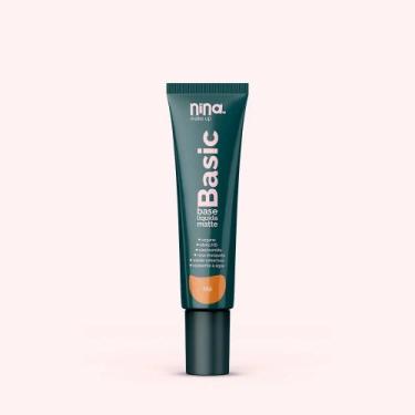 Imagem de Base Liquida Basic Cor 04 Nina MakeUp 25g
