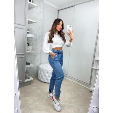 Imagem de Calça Jogger com elástico - Happiness Jeans, 36