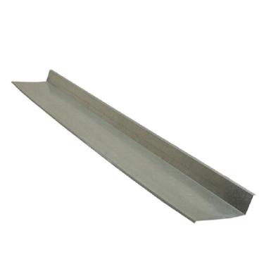Imagem de Rufo Externo C 33 3 Metros 106 para Vedacao e Acabamento de Telhado Aco Galvanizado Calha Forte
