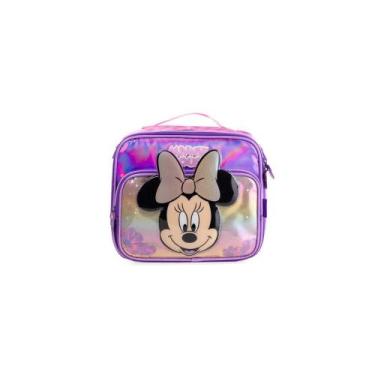 Imagem de Lancheira Térmica Infantil Feminina Minnie Disney Rosa, U