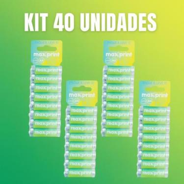 Imagem de Kit Pilhas Alcalinas AA 1,5V Blister Longa Duração Durável Resistente 