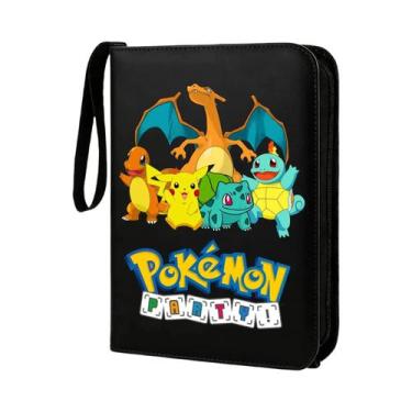 Imagem de Fichário Com Zíper Charizard Pokémon Para 400 Cartas De Jogo, Protetor