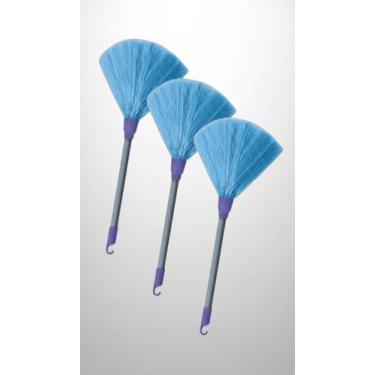 Imagem de Kit 3 Espanadores Fibra 36cm Limpa Poeira - Congratulations Store