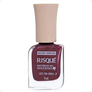 Imagem de Esmalte Risqué Mistérios Do Inverno 9ml - RISQUE, Café Com Canela