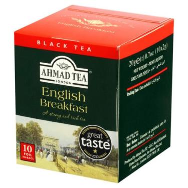 Imagem de Chá Importado English Breakfast Ahmad Tea 20 Gr