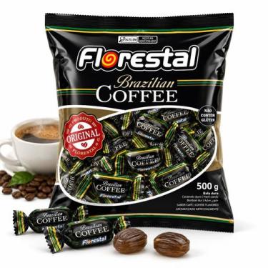 Imagem de BALA FLORESTAL BRAZILIAN COFFEE 500g CAFÉ