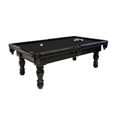 Imagem de Mesa de Sinuca/Bilhar Alto padrão - 1,96x1,06 - Nelson Bilhares, Preto