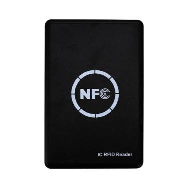 Imagem de Leitor E Gravador De Cartões NFC USB 13.56MHz 125KHz, Copiador E Dupli
