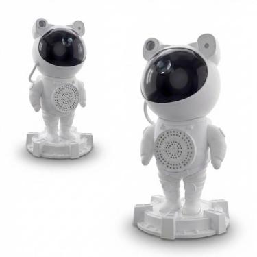 Imagem de Projetor Astronauta com Música Galáxia Luz Noturna Infantil Mini Proje