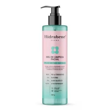 Imagem de Hidrabene Derma Gel de Limpeza Facial Peles Mistas e Oleosas 350g