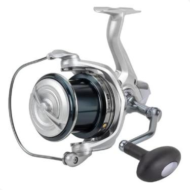 Imagem de Molinete praia Optimus 8000 Albatroz 400m 030mm Drag 15kg Cor:Silver -