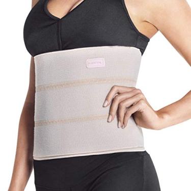 Imagem de Faixa Elástica Cinta Ortopédica Abdominal 3 Gomos Ortopédica Postura Kestal Kso101 (P)