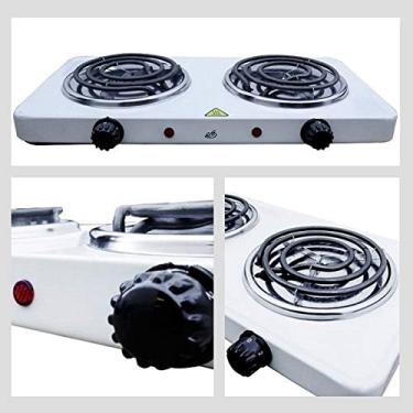 Imagem de Fogao Eletrico Camping Fogareiro 2 Bocas 110v Portatil