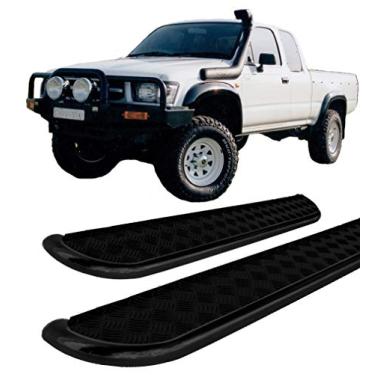 Imagem de Estribo lateral Hilux 1998 A 2004 Chapa Preto