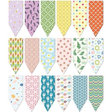 Imagem de 108 peças de marcadores magnéticos em formato de flecha coloridos, marcadores de página magnéticos clássicos, marcadores de página para estudantes, professores, materiais de leitura para casa, escritório, 18 estilos