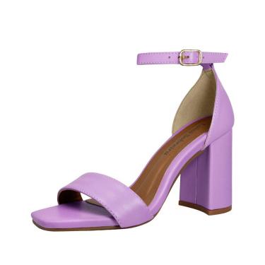 Imagem de Sandália Salto Alto Grosso Luiza Sobreira Lilás Mod. 2127