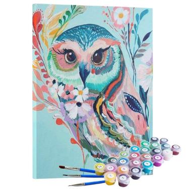 Imagem de Kit Pintura Terapêutica - A Delicada Coruja