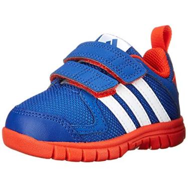 Imagem de adidas Performance STA Fluid 3 CF I Athletic Shoe (5, Collegiate Royal/White/Orange)