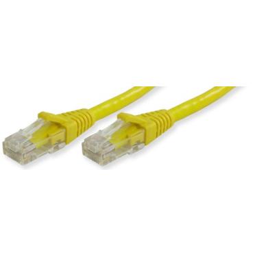 Imagem de Lynn Electronics OLG20CYEY-060 Optilink CAT6 feito nos EUA, cabo Ethernet Snagless, 1,8 m, amarelo