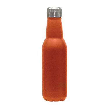 Imagem de Oggi Garrafa esportiva Stella de aço inoxidável com parede dupla selada a vácuo com tampa rosqueada (0,5 LT, 500 ml) - Laranja