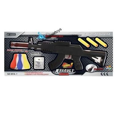 Lançador Nerf Pistola Lança Dardos E Bolinhas Gel Soft Gun - 400