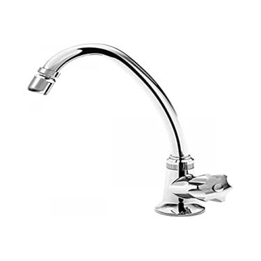 Imagem de JAPI 1156MP50 Torneira Bica Movel para Pia Cozinha Mesa Abs, Cromado, 1/4 Volta P50