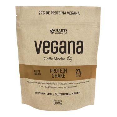 Imagem de Protein Shake Vegana Caffè Mocha Harts Natural 360G - Harts