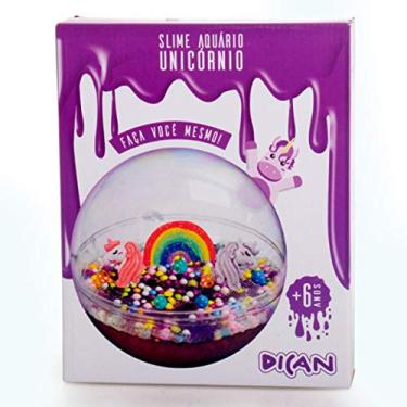 Imagem de Slime Aquario Unicórnio Dican Colorido