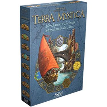 Imagem de Terra Mystica: Merchants of The Seas Board Game Expansion - Enhance Your Strategy Game with New Ships, Shipyards & Double-Sided Board! Ages 14+, 2-5 Players, 60-150 Min Playtime, Made by Z-Man Games