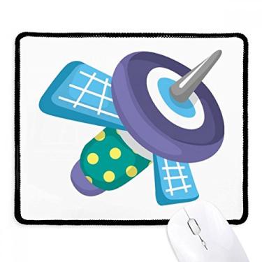 Imagem de Mousepad Alienígena Monster Satellite com borda costurada para jogos