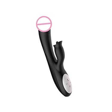 Imagem de Vibrador 10 Velocidades Língua Lambendo Ponto G Clitóris Estimulador Telescópico Brinquedos sexuais Feminino Zatla Shop