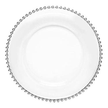 Imagem de Sousplat Dallas Dots Prata 12487 - Copa e Cia