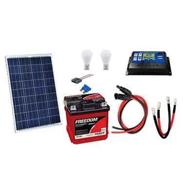 Imagem de Kit Gerador de Energia Solar 30Wp - Gera até 97Wh/dia