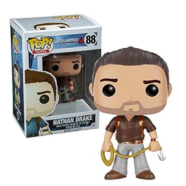 Imagem de Boneco Uncharted 4 Nathan Drake Brown Pop Funko 88  Suika 