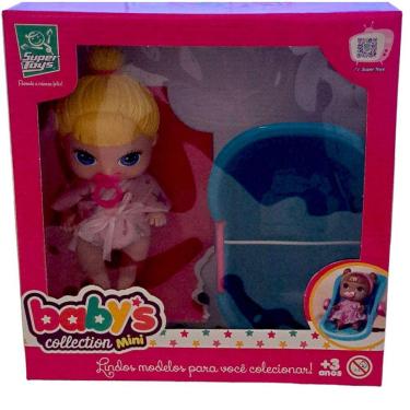 Imagem de Boneca - Babys Collection - Banheira e Bebe Loira - 339 SUPER TOYS