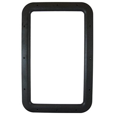 Imagem de Valterra A77012 Moldura de janela para porta de entrada interior cardado preto